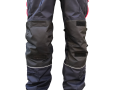 Kombinezon dwuczęściowy Ide-Fly granatowy, Kontrast czerwony kolana.png
