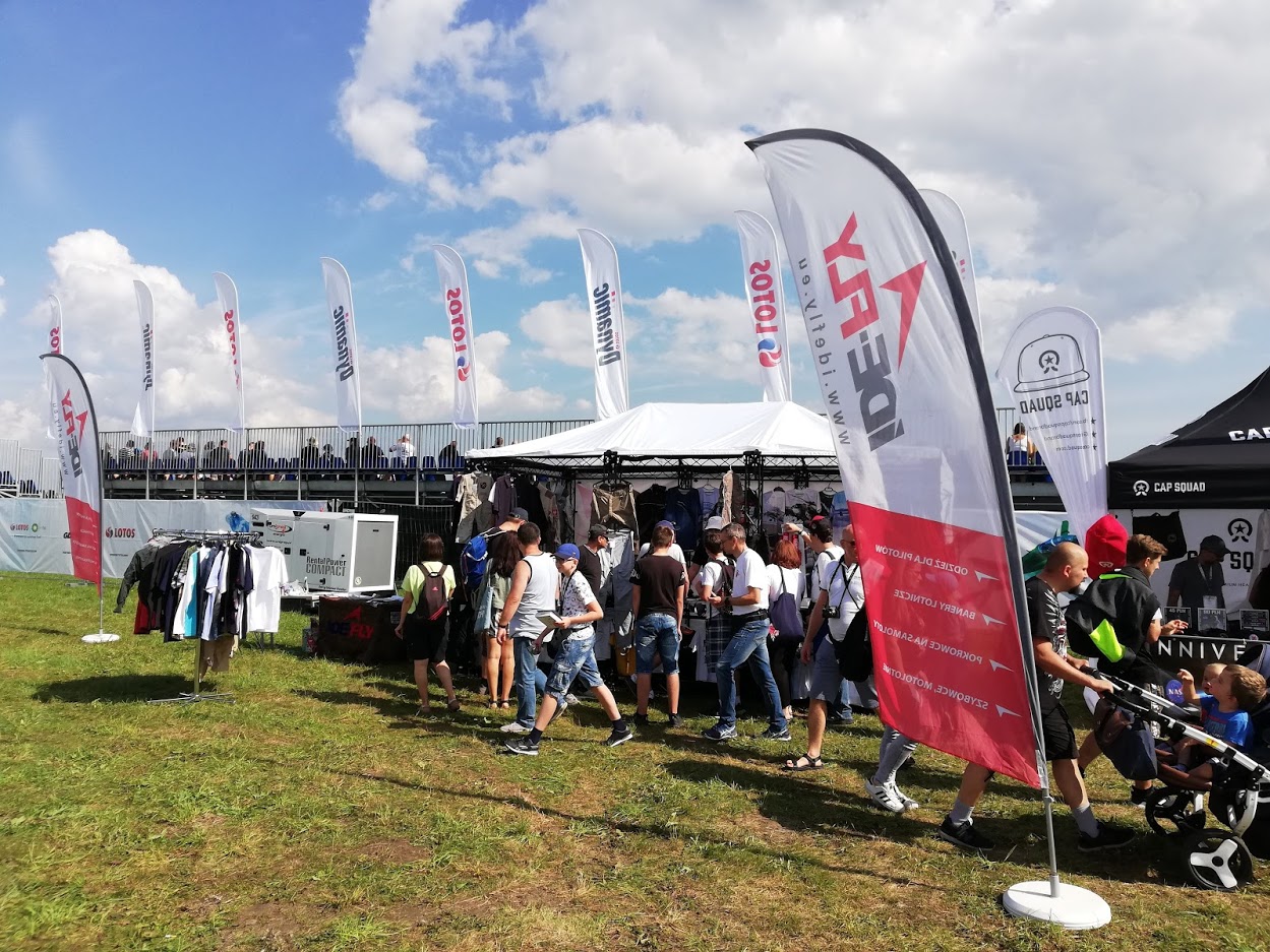 Our stall on AeroBałtyk in 3city